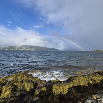 Harbours of Hope; fieldwork photo from Harstad, Norway by Stoddart. Coast of Harstad Norway