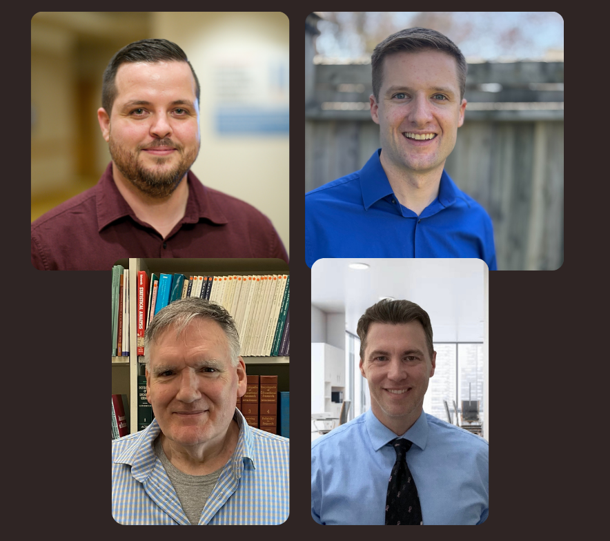 Roger Pizarro Milian, Dylan Reynolds, Rob Brown, David Walters