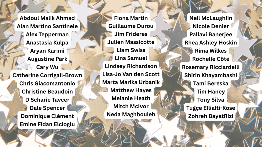 Adjudication Committee Members